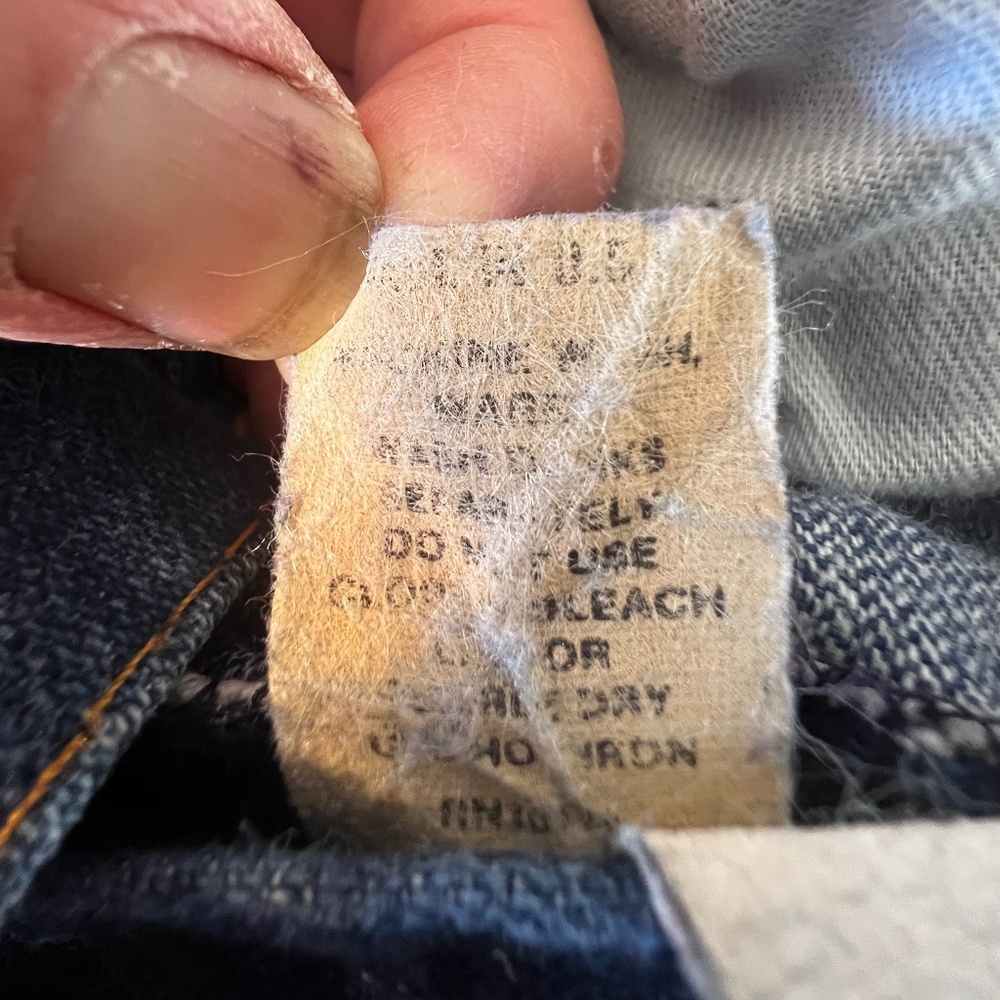 Vintage The An-sir Jeans W29 L34 - Picture 6 of 6